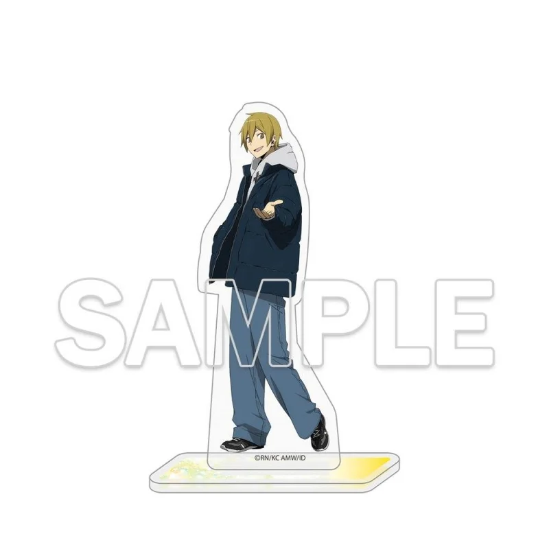 Anime Figure Stand Toy Durarara!!x2 IZAYA CELTY MASAOMI Acrylic Model Stand 15cm