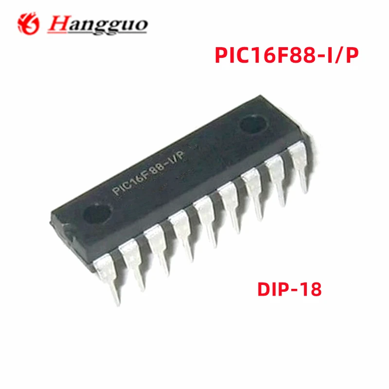 5Pcs/Lot Original PIC16F88-I/P PIC16F88 16F88 DIP-18 IC Chip