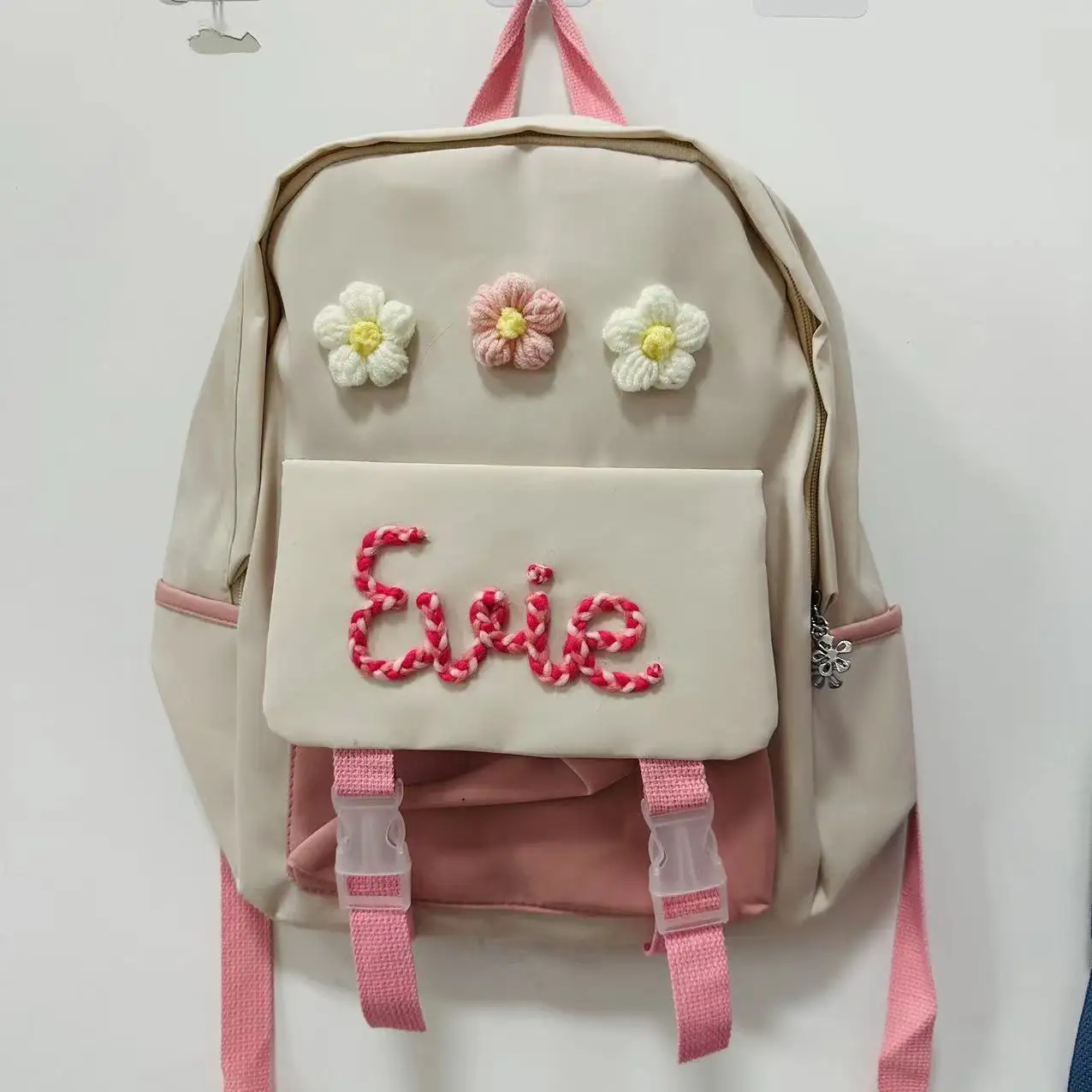 Bolsa Escolar bordada para niños pequeños, bolsa de libros para niños con nombre, mochila de pana para estudiantes, bolsa de pañales, regalo de cumpleaños Ideal