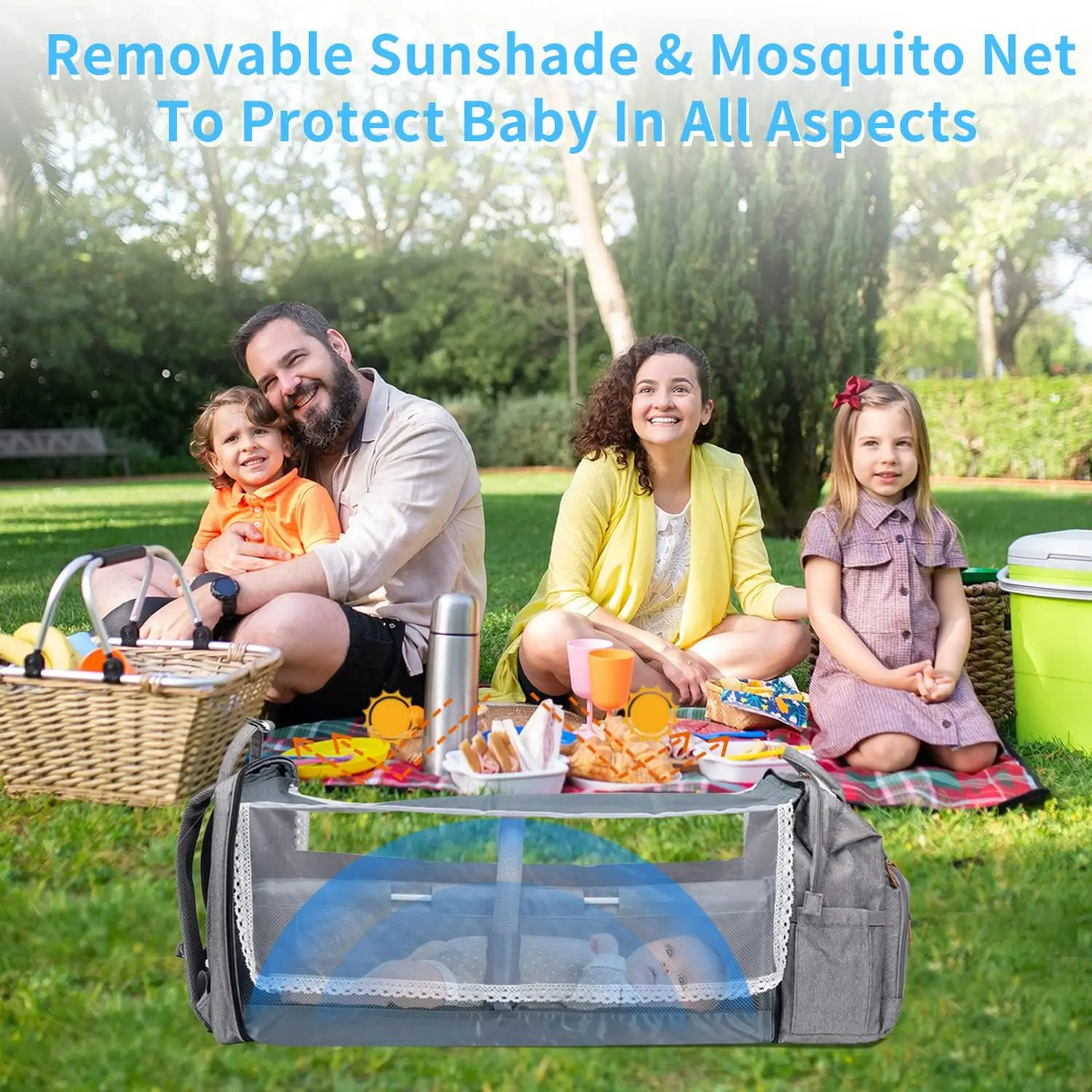 diaper-bag-backpacks-with-changing-station-waterproof-large-capacity-baby-bag-for-mom-dad-foldable-changing-pad-travel-bag