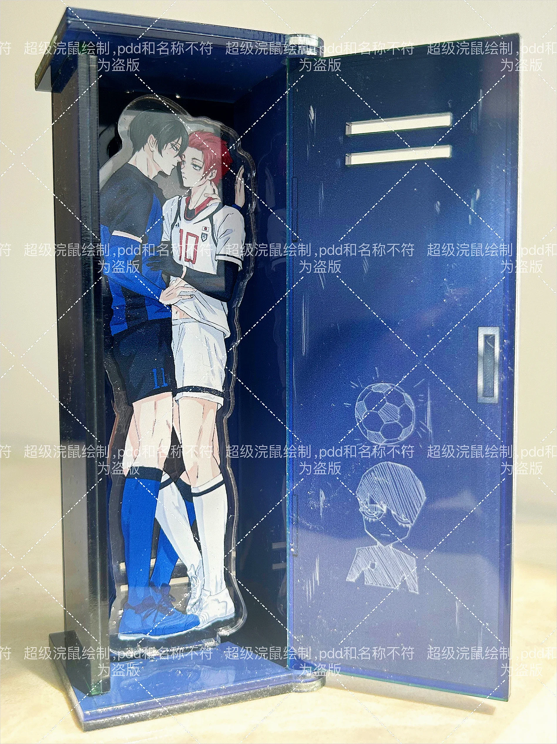 

Anime BLUE LOCK Nagi Seishiro Mikage Reo Rin Itoshi Sae Cosplay Desktop Ornament Acrylic Standing Sign Mascot Decorate Xmas Gift