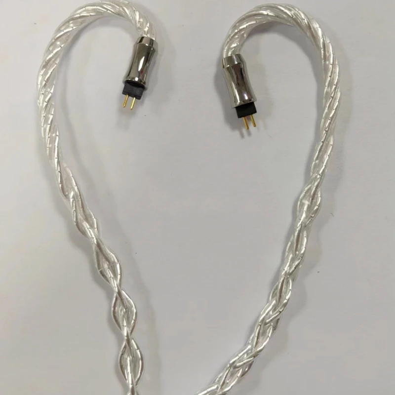 XINHS S06 8-strand high-purity silver plated palladium earphone upgrade cable