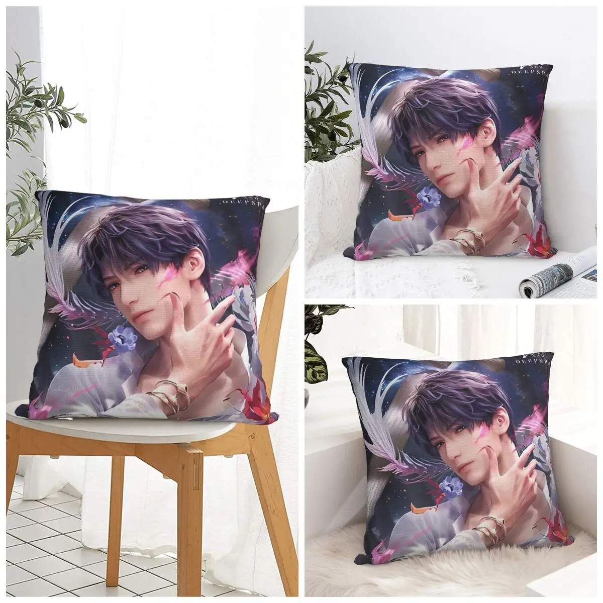 Game Love And Deepspace Pillow Case Morden Pillow Cover Soft Graphic Cushion Cover Pillowcases For Wedding Party Home Decor