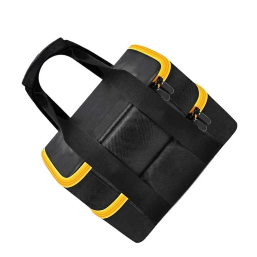 Charger and Battery Transport Bag for For electric Tools - 31x25x18 cm Dual Section Organizer with Adjustable Divider System