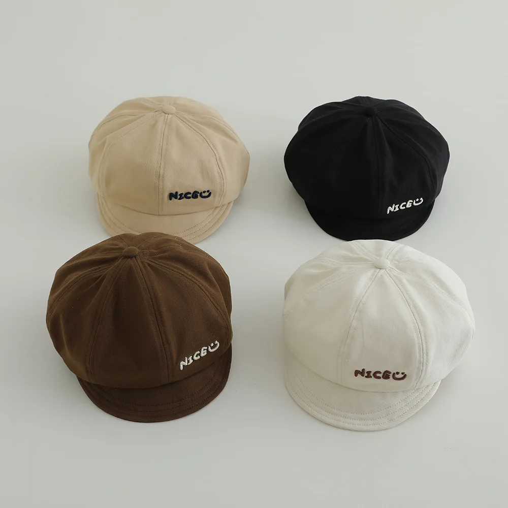 

New Simple Solid Color Baby Sun Hat Spring Summer Cotton Baby Boys Girls Baseball Cap Adjustable Kids Outdoor Beanie Caps