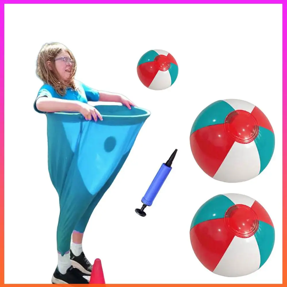 おばあちゃんパンツ ヤードゲームセット パーティーゲームパンツ 子供用 大人用 (ブルー 2ボール)