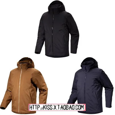 

Модное утепленное уличное жесткое желтое водонепроницаемое хлопковое пальто с капюшоном Ralle 2025 года, молодежное пальто свободного кроя, обычная длина