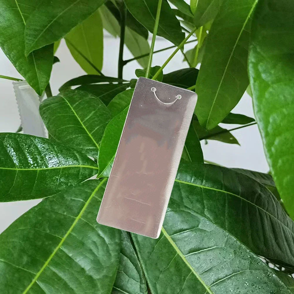 

50 шт. 95*40 мм садовая этикетка, металлическая бирка, алюминиевая вывеска, этикетка для садовых растений, домашний двор, сад, принадлежности для ухода за растениями, аксессуары