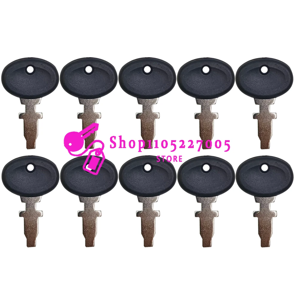 20/10/5/1 SZT. Nowe kluczyki zapłonowe TX10998 do ciągników Long 510 510DT 550 550DT Fiat 1000 1300