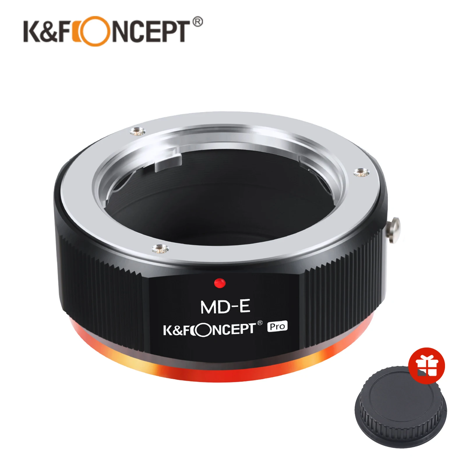 K & F Concept MD-E PRO для Minolta MD MC Mount для Sony E Mount NEX a1 ZV-E10 FX30 A7R2 A7S3 A7M4 A92 a5000 адаптер объектива