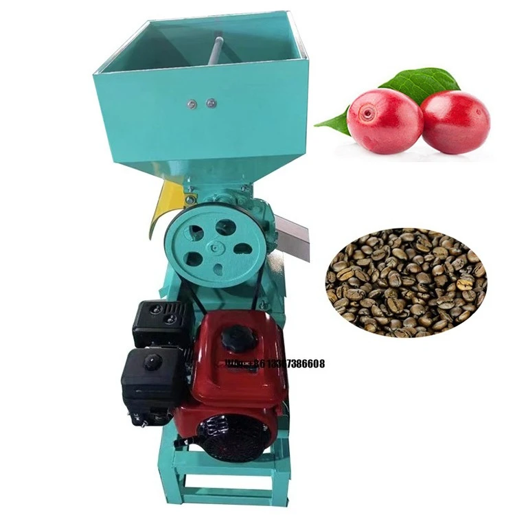 

Automatic Fresh Coffee Fruit Coffee Bean Processing Machine Coffee Bean Pulping Shelling Peeling Pulper Machine