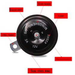 For Mitsubishi Montero Pajero multi-tone horn whistle horn modified V97 V93 V73 V87 Pajero loud volume