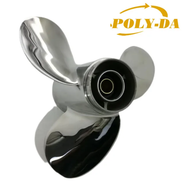 9.9-15HP 9 1/4X9-J STAINLESS STEEL Marine OUTBOARD PROPELLER Matched for YAMAHA Engine