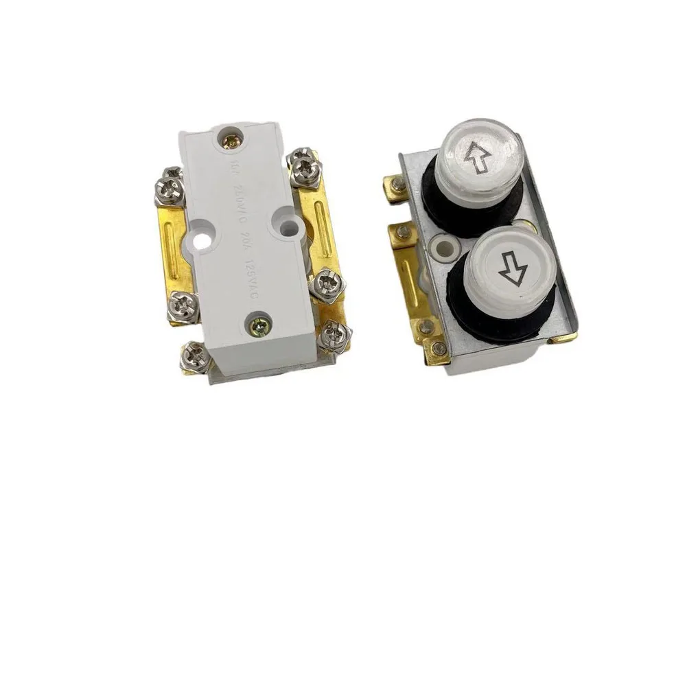 220V Electric Hoist Push Button Switch Core 16A 250VAC Rated for Lifting Equipment Control in Workshop and Factory Settings
