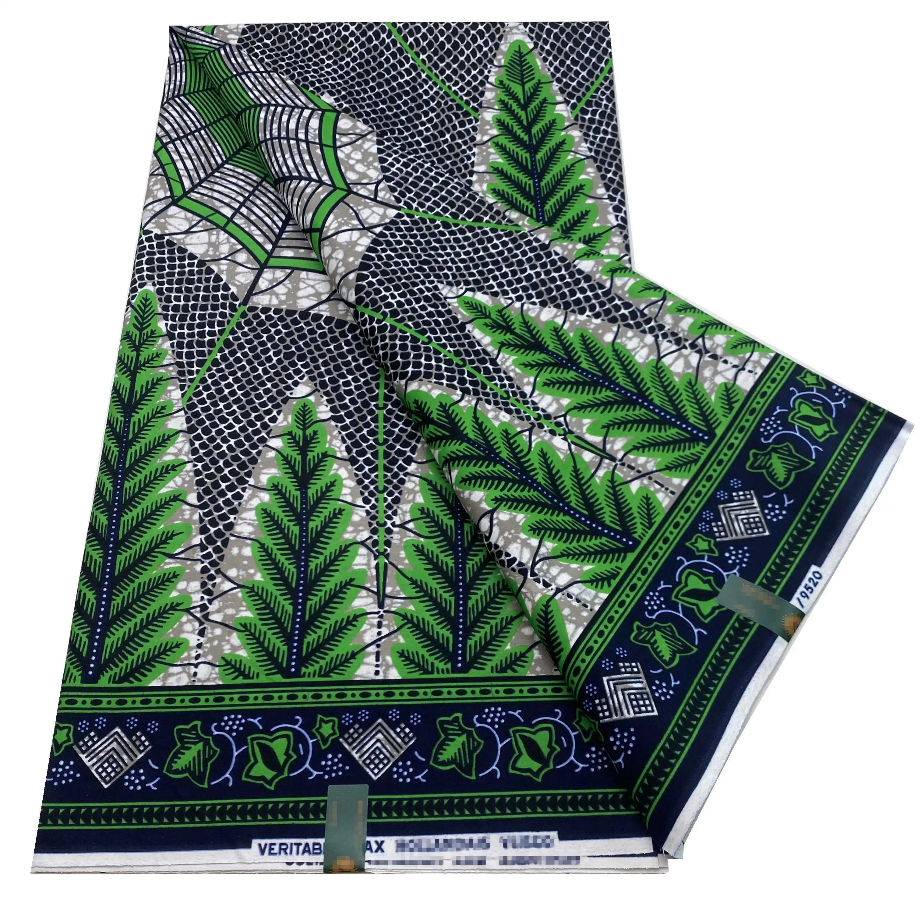 Veritable Dutch Super-W Guaranteed Super Real Wax Printed Fabric Hollandais Pagne Africa Dress 100% Cotton Wax Pagne Soft Tissu