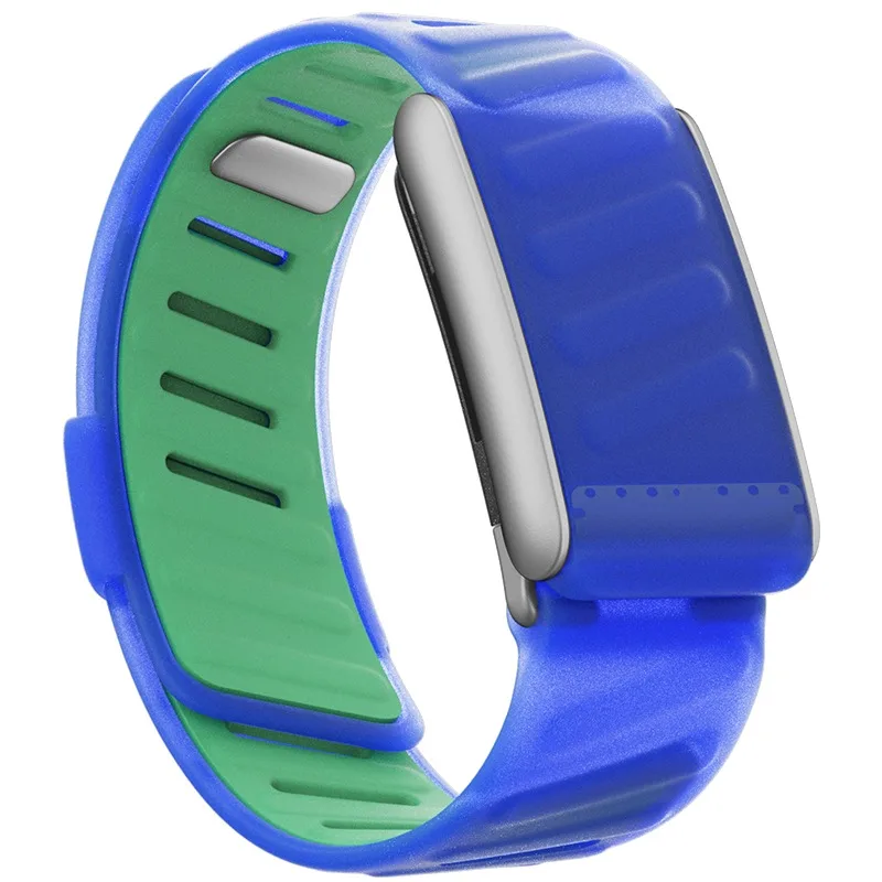 Sports Soft Silicone Drenched Sport Flex Pack Watch Strap for WHOOP 5.0/5.0 MG Comfortable Breathable Waterproof Bracelet Band