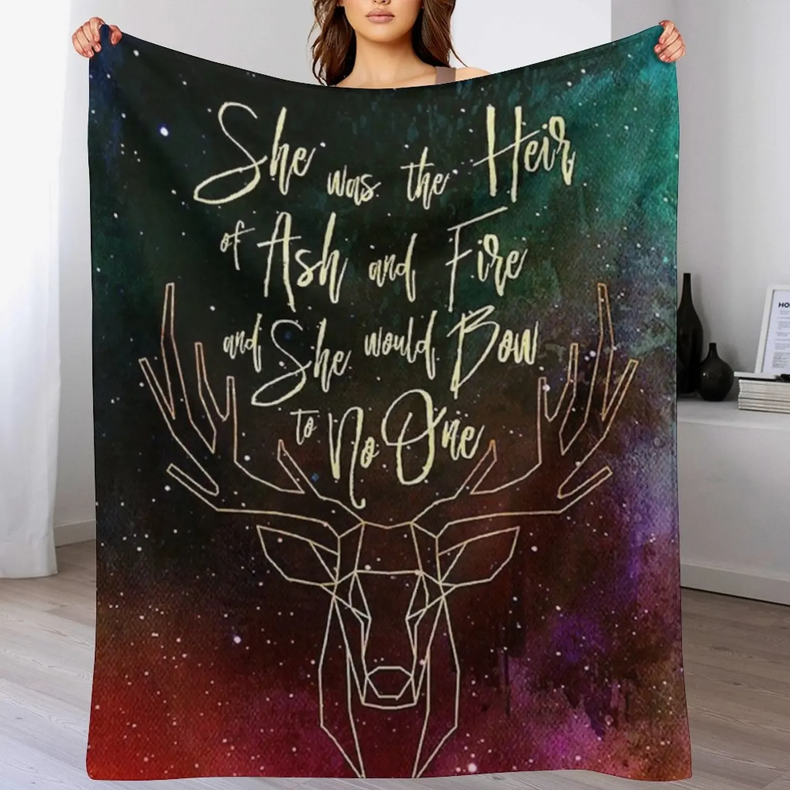 

Throne of Glass Quotes Throw Blanket Cute Thin For Sofa Thin Sleeping Bag Blankets