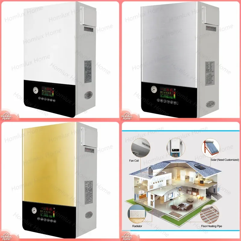 18KW High Efficiency Induction Boiler for Home Heating Residential Water Heater Energy Saving Fast Heating Smart