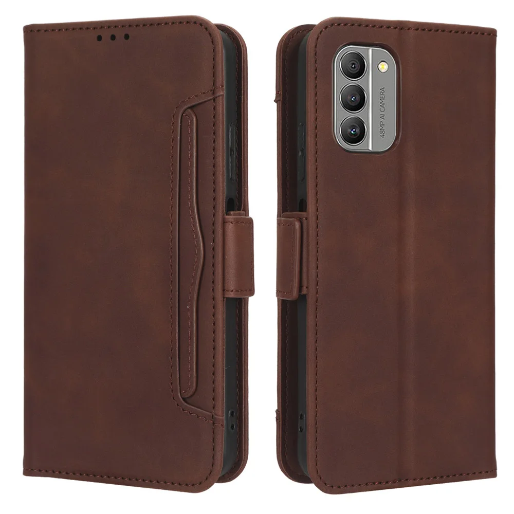 New Style Leather Card Wallet Case for Nokia G22 G21 C12 G42 G60 10 C 22 G 11 G20 G10 X20 X10 C30 C32 X30 XR20 G50 C20 C21 plus