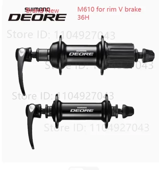 1 пара передних/задних ступиц Shimano DEORE M6000 T610 100/135 мм OLD M595 быстросъемный шампур 9 мм 36H обод/дисковый тормоз CenterLock