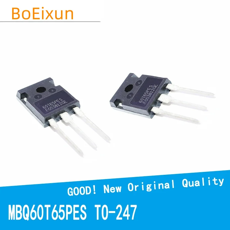 1Pcs/Lot MBQ60T65PES MBQ60T65 60T65PES 60T65 TO247 IGBT FET 60A 650V New Original Good Quality Darlington Power Transistor