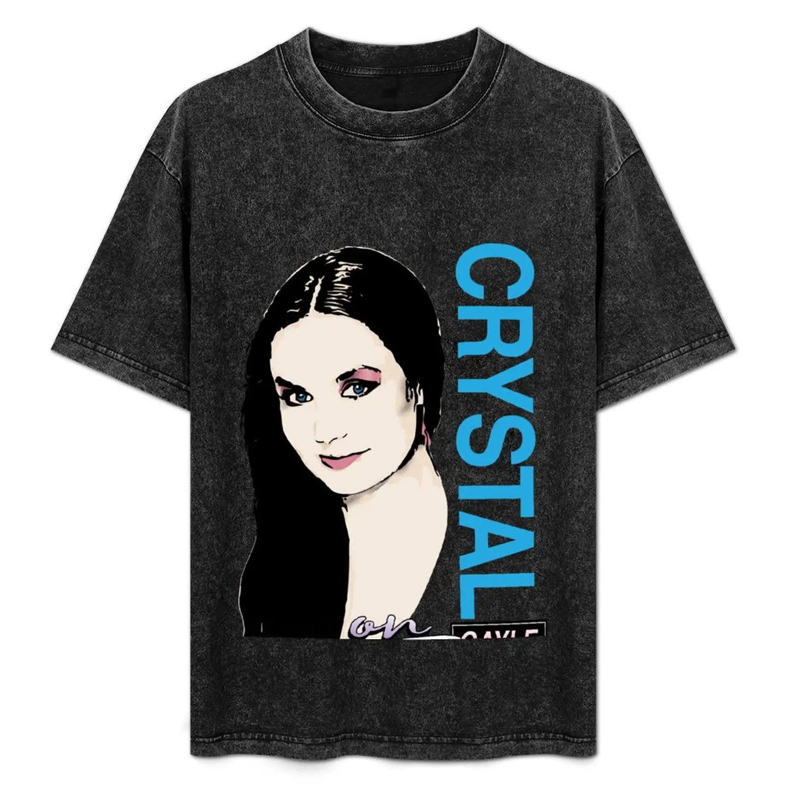 

Crystal gayle T-Shirt Work Style Casual T-Shirt