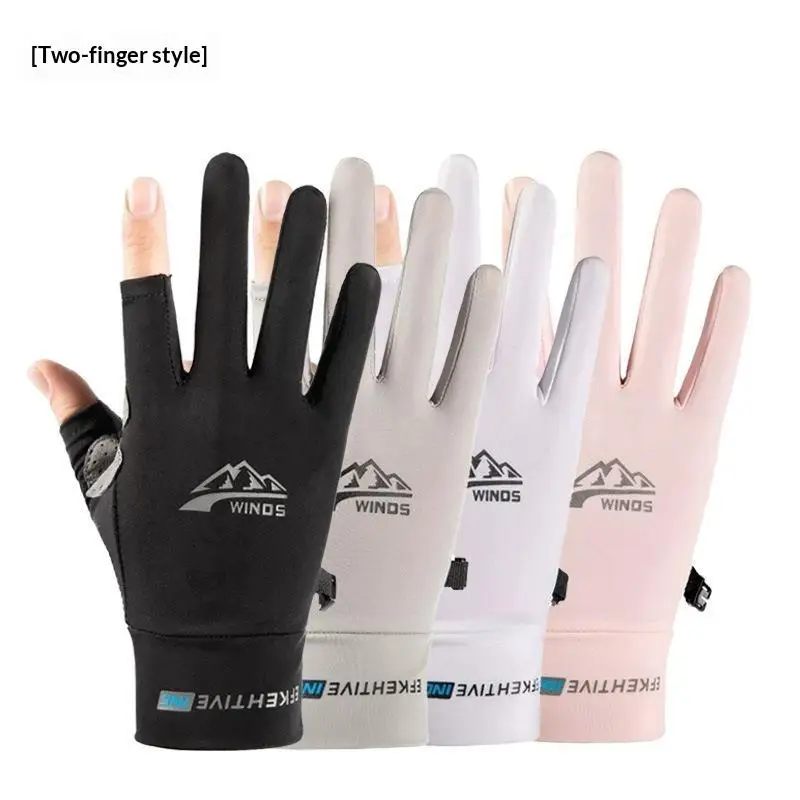 Fingerlose Handschuhe für Männer und Frauen, UV-Sonnenschutz, halbfingerige Handschuhe zum Angeln, Paddeln, Segeln, Rudern, Sport-Handschuhe. – Detail 6