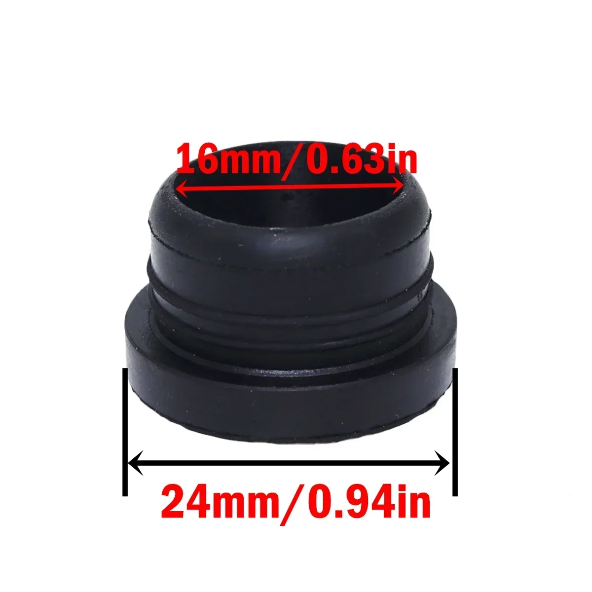 3pcs Universal Washer Pump Grommets Windscreen Windshield Headlight Rubber Seal Gasket Reservoir Water Bottle Leaking Repair Kit