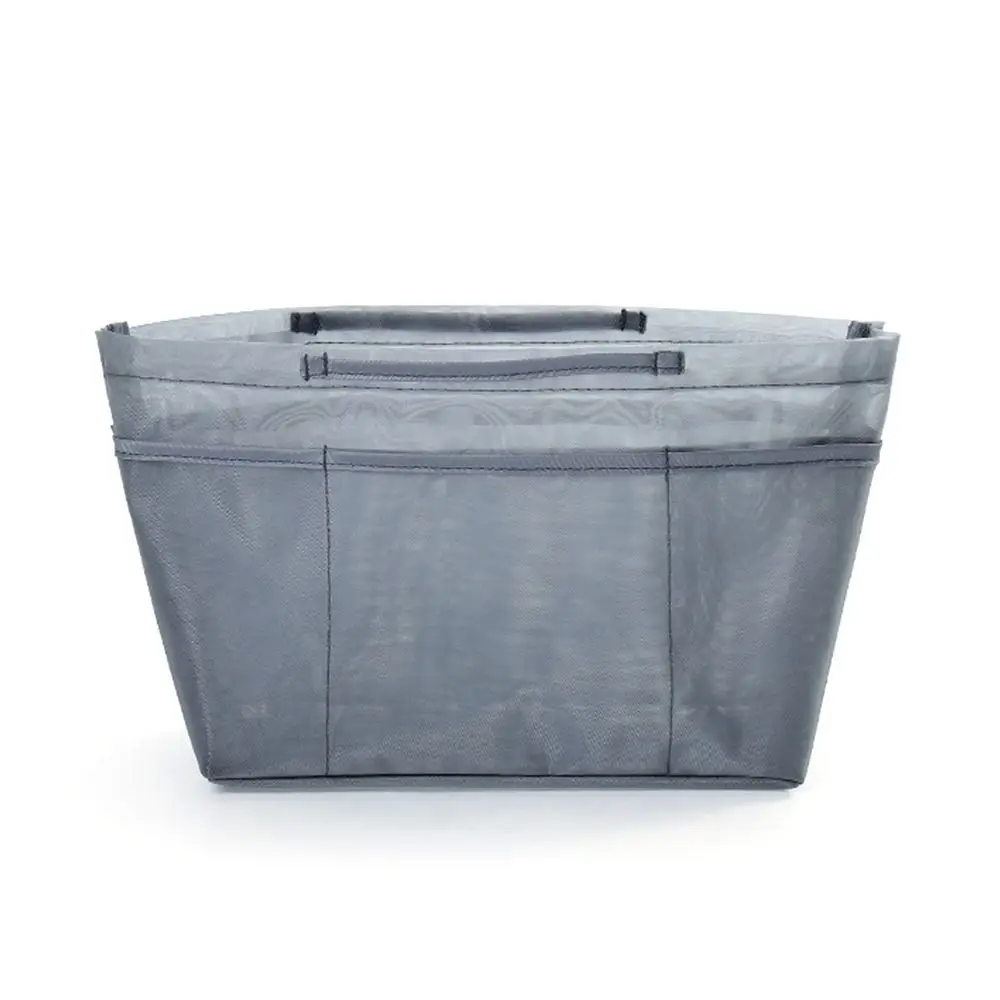 Portable Nylon Mesh Inner Bag Lager Capacity Anti-Collapse Insert Bag Expand Space Multi-Pocket Tote Liner Bag For Longxiang Bag