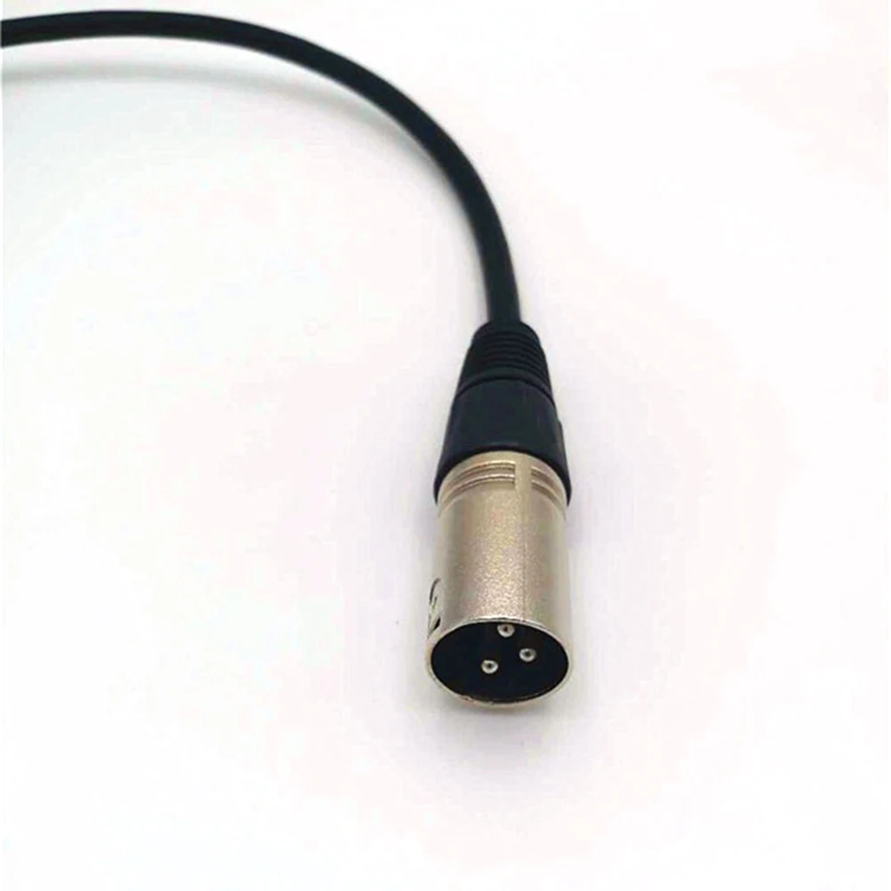 

2 PCS Microphone Cable Audio Extension Xlr Male to Female Dj Mixer Wire Speaker Connectors Weave