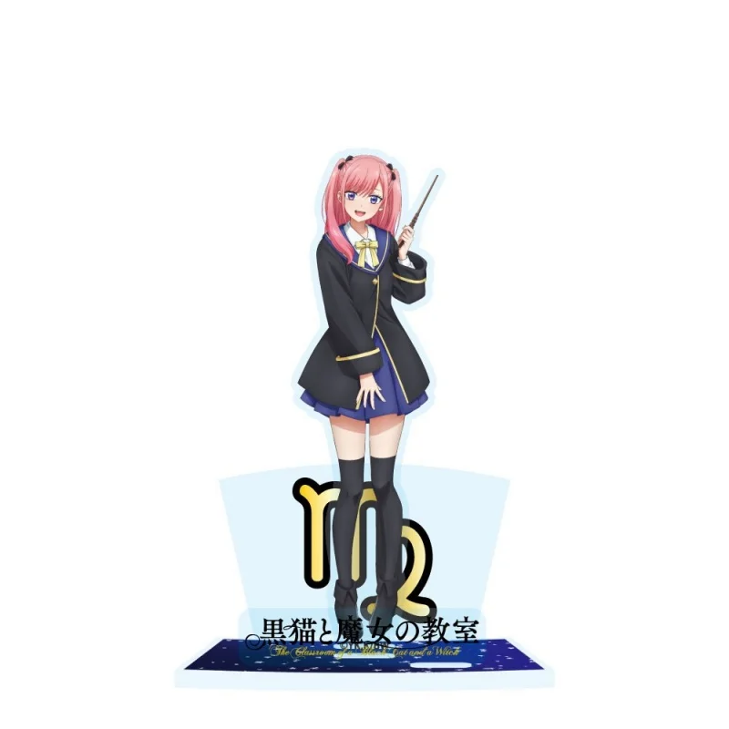 The Classroom of a Black Cat and a Witch Spica Virgo Claude Sirius Anime Character Acrylic Standee With Base Desktop Keychain