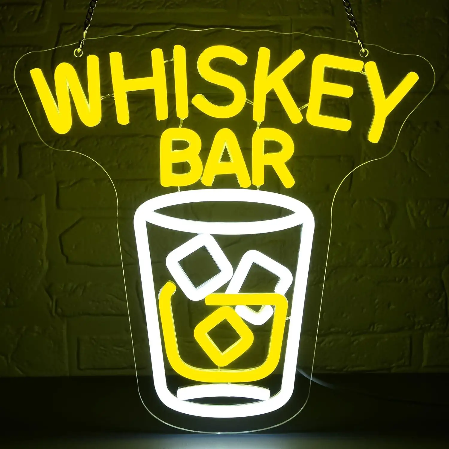 ウイスキーバーネオンサイン-ネオンライト-壁飾り-ライトアップバーサイン-ホームバーカート-レストラン-マンケイブ-ビールカフェ-ビストロ-クラブ用