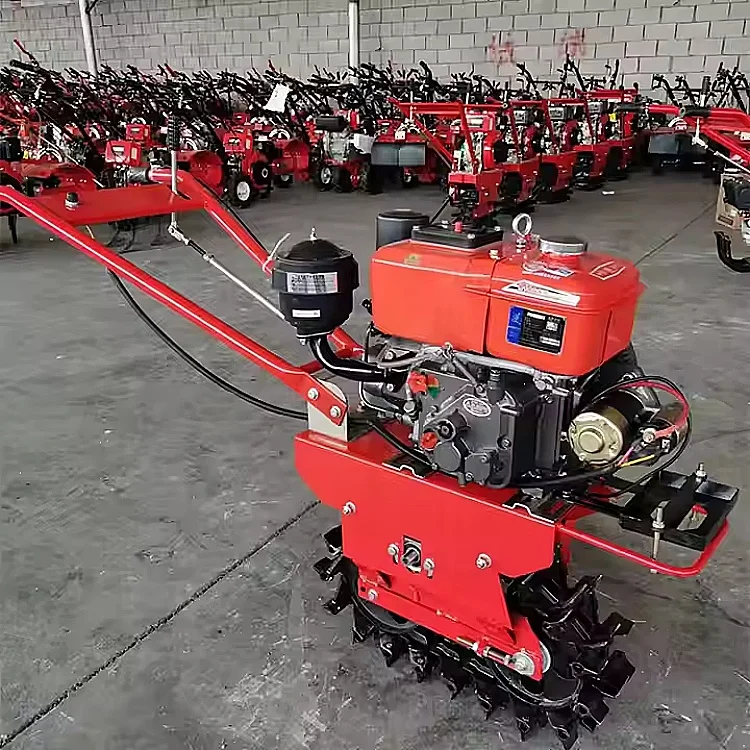 TULXMini Agricultural Machinery 2wd Weeding Machine Garden Machine  Tiller Cultivator Garden Cultivators Hiller Power Tiller