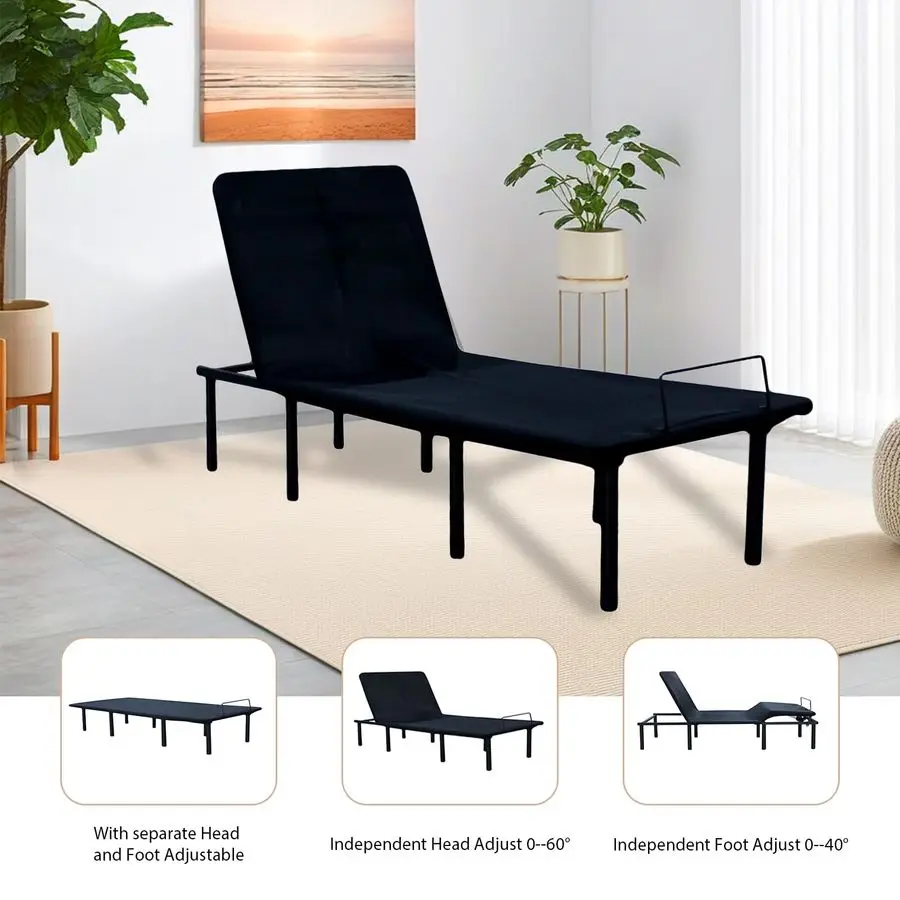 Bed Frame Twin XL Bed Frames Adjustable Twin XL Bed Frame Twin Adjustable Bed Frame with Remote Electric Adjustable Bed Frame Bl