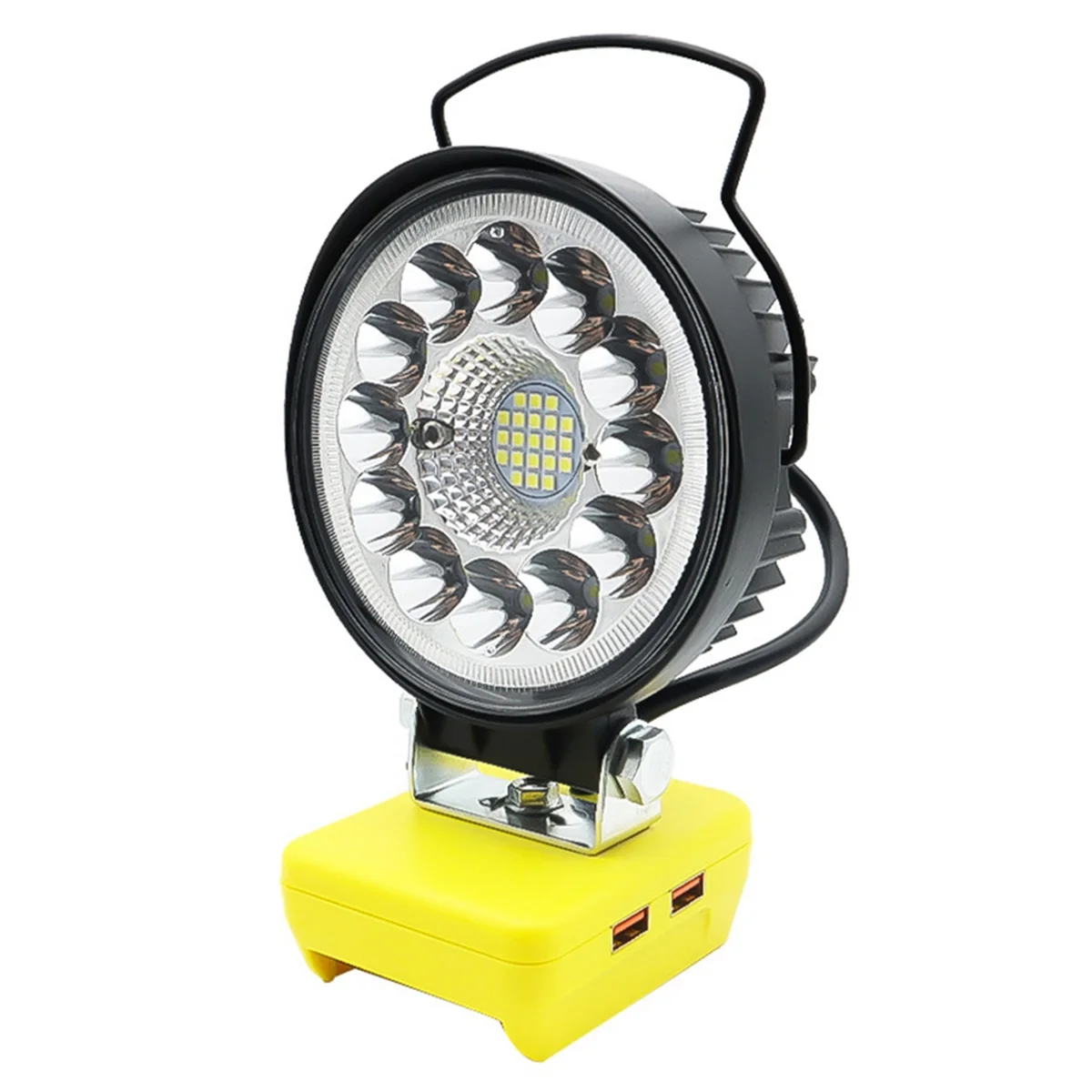 LED Work Light Portable Tool Lamp Flashlight Camping Lamp Spotlight USB Rechargeable for 20V Lithium Battery