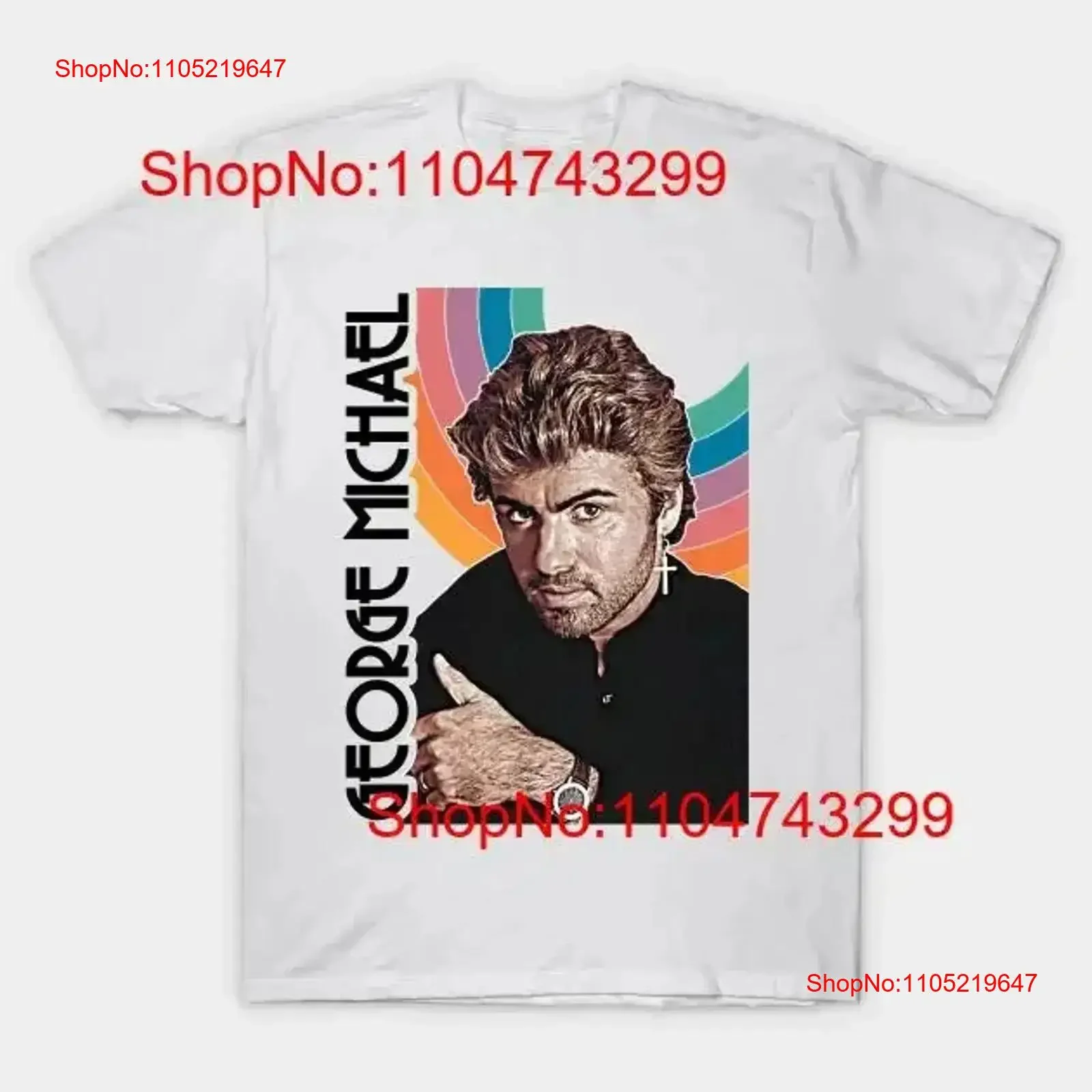 Vintage George Michael T Shirt Pop band Wham Fantastic Make It Big Andrew Ridgeley Washed Comfortable vintage Washed Stylish