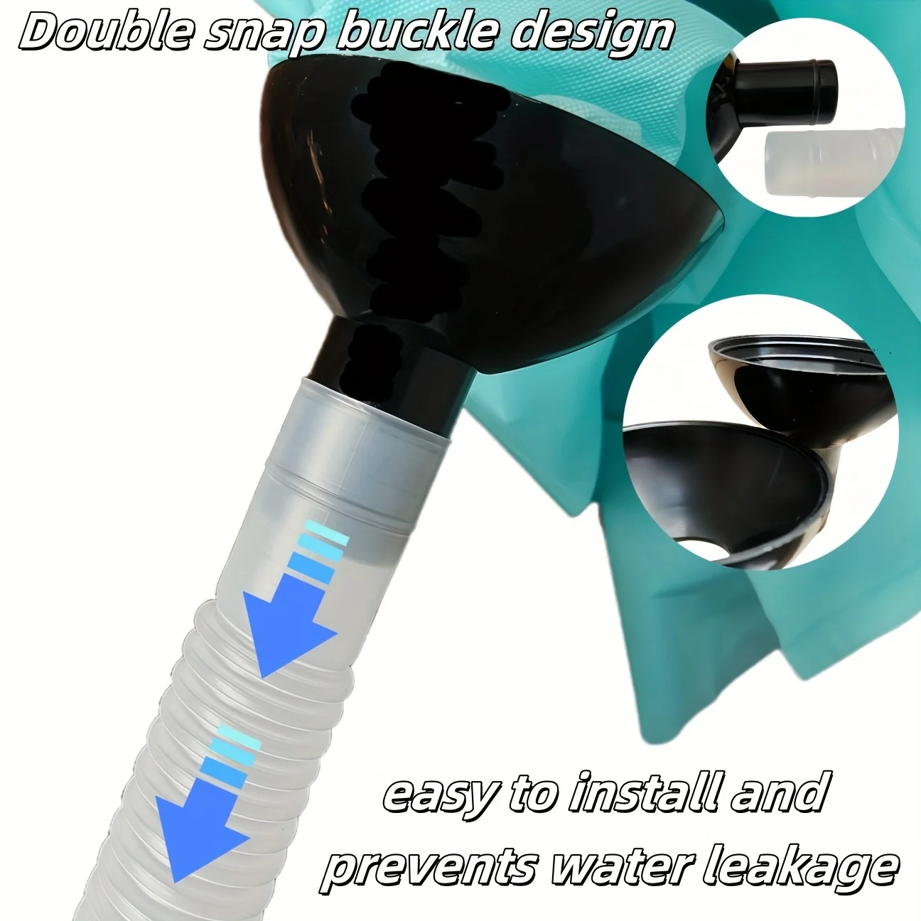 90cm Air Conditioning Cleaning Cover Kit Water Bag Full Set Cleaner Tools with Pipe Conditioner Waterproof Summer Clean Brush - view 6