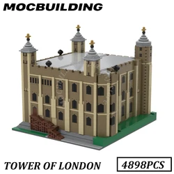 Tower of London Model Display MOC Building Blocks Brick Toys Construction Gift Birthday Present