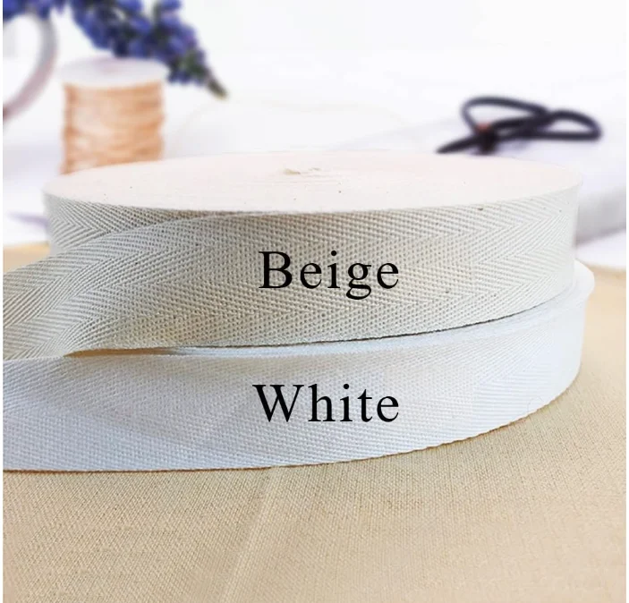 Custom Personalize Twill Cotton Labels Clothing Private Brand Tag Handmade Twill Cotton Color Print Name Brand Labels