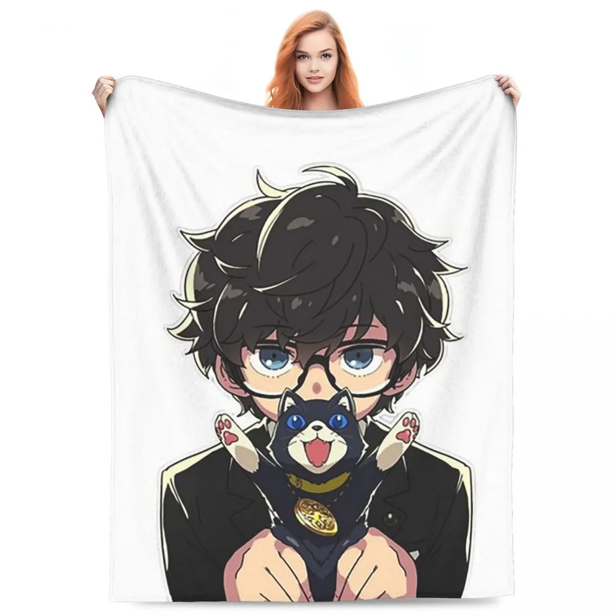 Morgana Personal Blankets Flannel Sofa Throw Blanket Multi-function for Couch Bedding Office Throws Bedspread Quilt