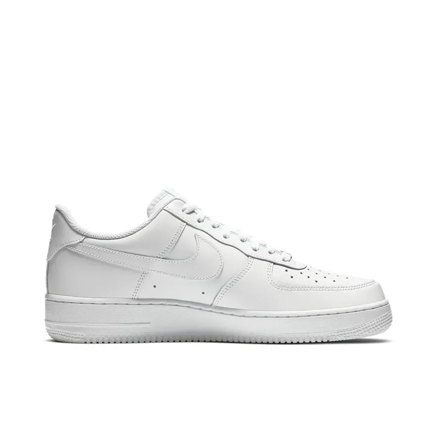 Nike Air Force 1 Low Men's and Women's fashion plate shoes non slip wear resistant casual shoes white and black colors