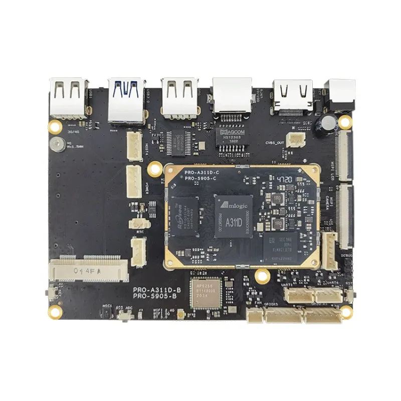AvaCoreAMLOGIC A311D Development Board A311D Core Board 4K 5T NPU Amlogic Rongpin PRO-A311D