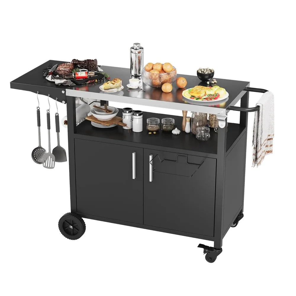Thumbnail 2 - #17 Trending Kitchen Island Carts Right Now