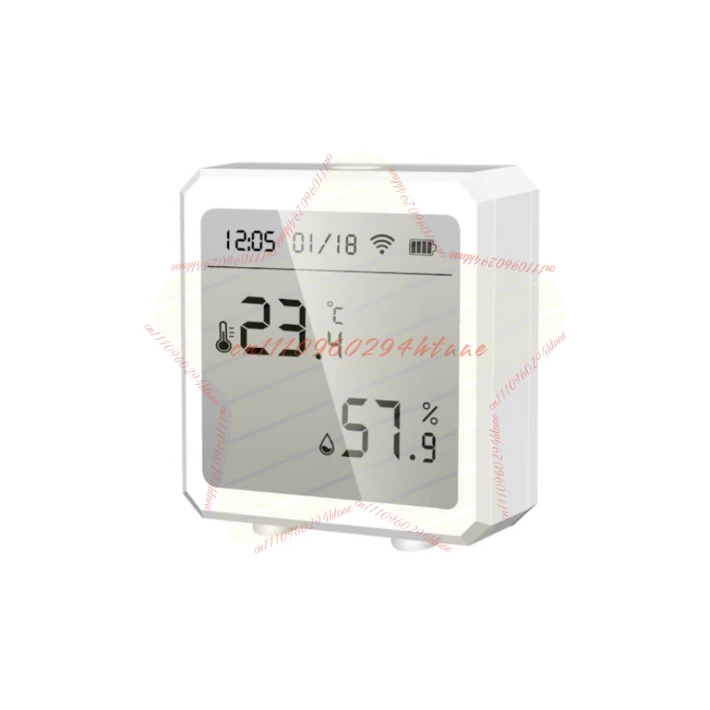 Tuya Wifi Smart Temperature and Humidity Sensor with LCD Screen Digital Display Wireless Thermometer Work with Alexa Google Home