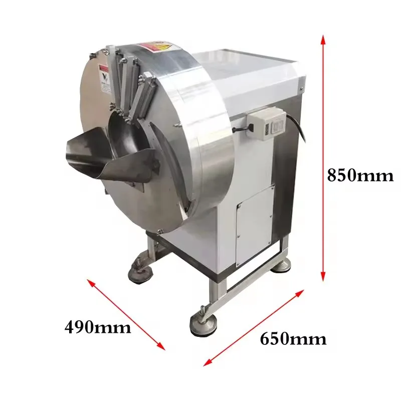 Commercial Vegetable Cutting Machine Ginger Shredder Automatic Potato Radish Fruit Slicing Shredding Machine For Sale