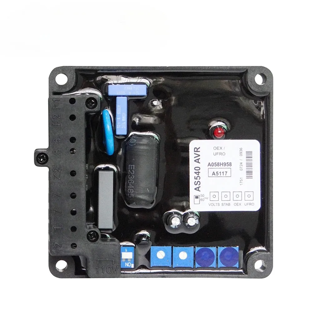 NEW AS540 AVR For Brushless Generator Automatic Voltage Regulator Module Stabilizer Power Diesel Genset Alternator Accessories