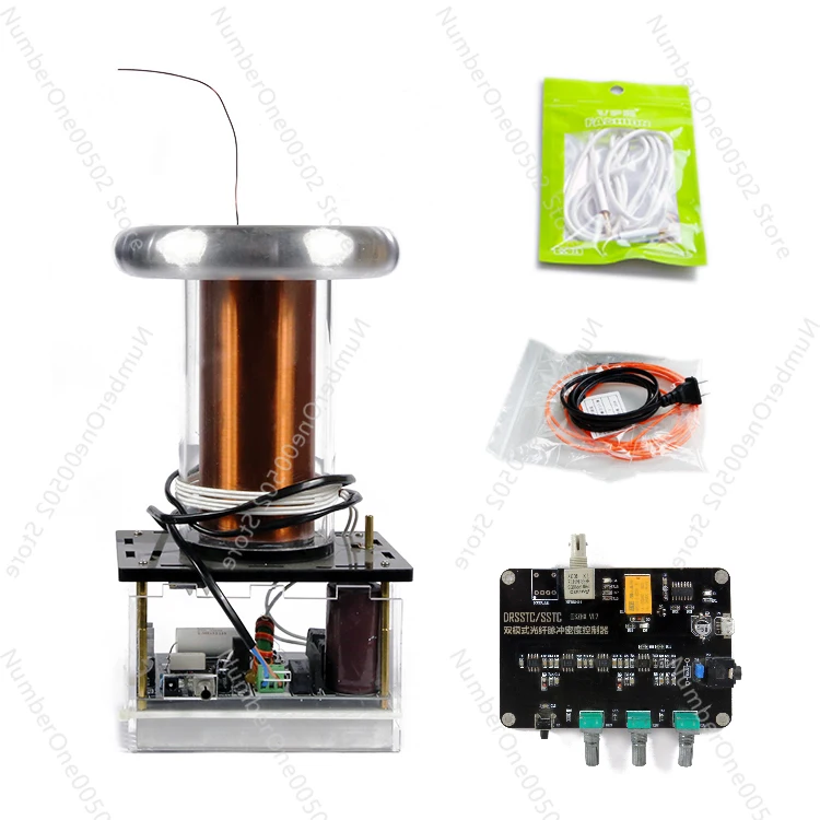 Solid State Tesla Coil Music Sound Physics Toy DIY Arc DRSSTC Lightning Experiment Simulator