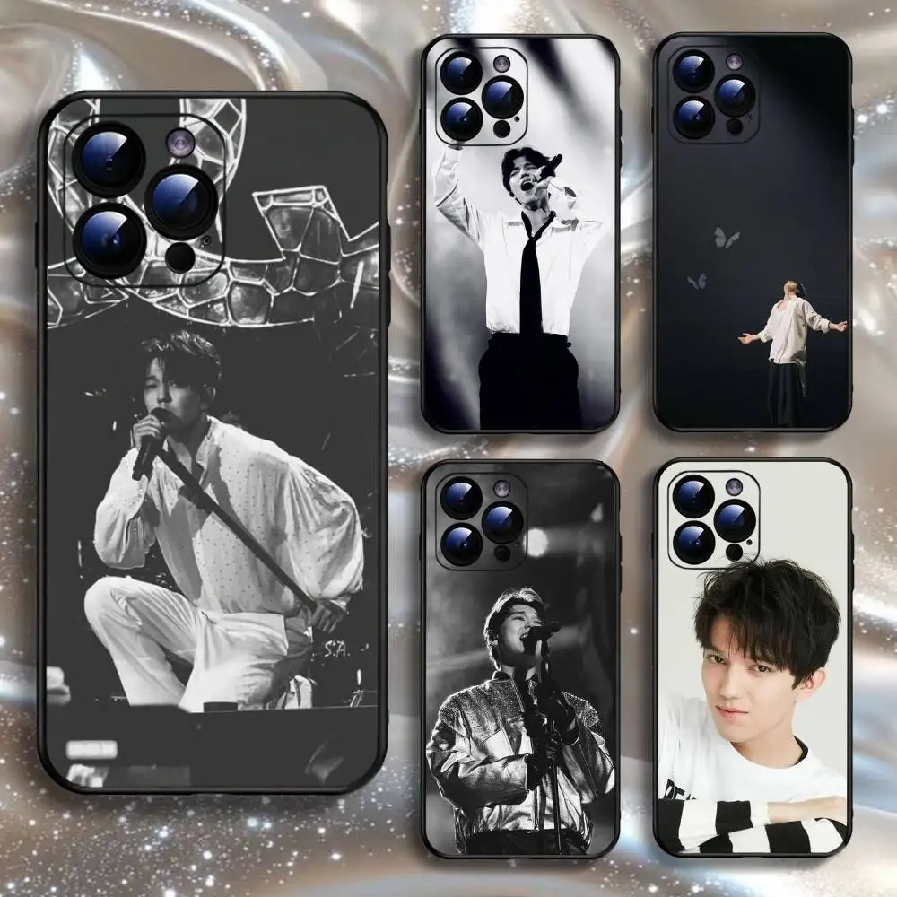 

D-Dimash K-Kudaibergen Phone Case For iPhone16,15,14,13,12,11 Plus,Pro Max,XS,X,XR,SE,Mini,8,7,Soft Silicone Black Cover