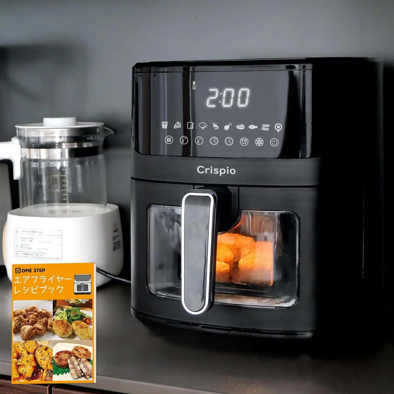 ONE STEP ノンフライヤー 6.3L レシピ本付き