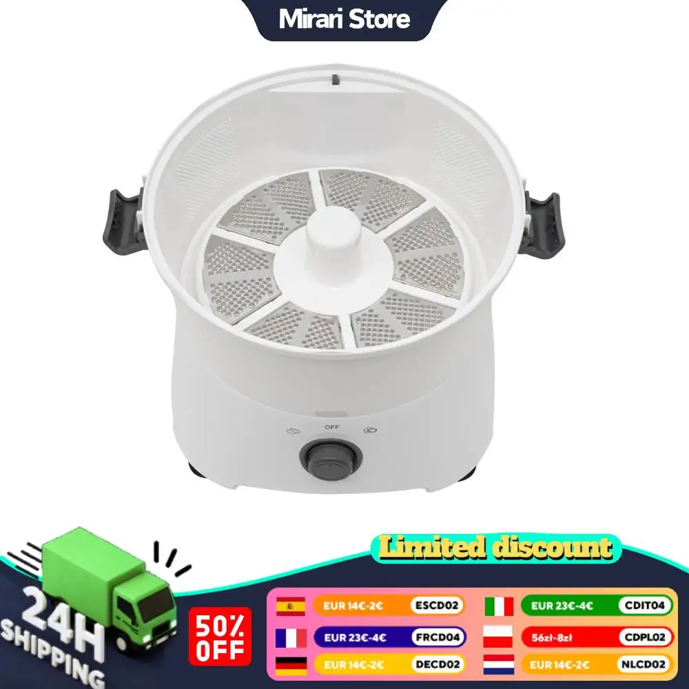 

Электрическая картофелечистка 85 Вт, автоматическая овощечистка, быстрая очистка и слив для кухни, ресторана, магазинов фаст-фуда